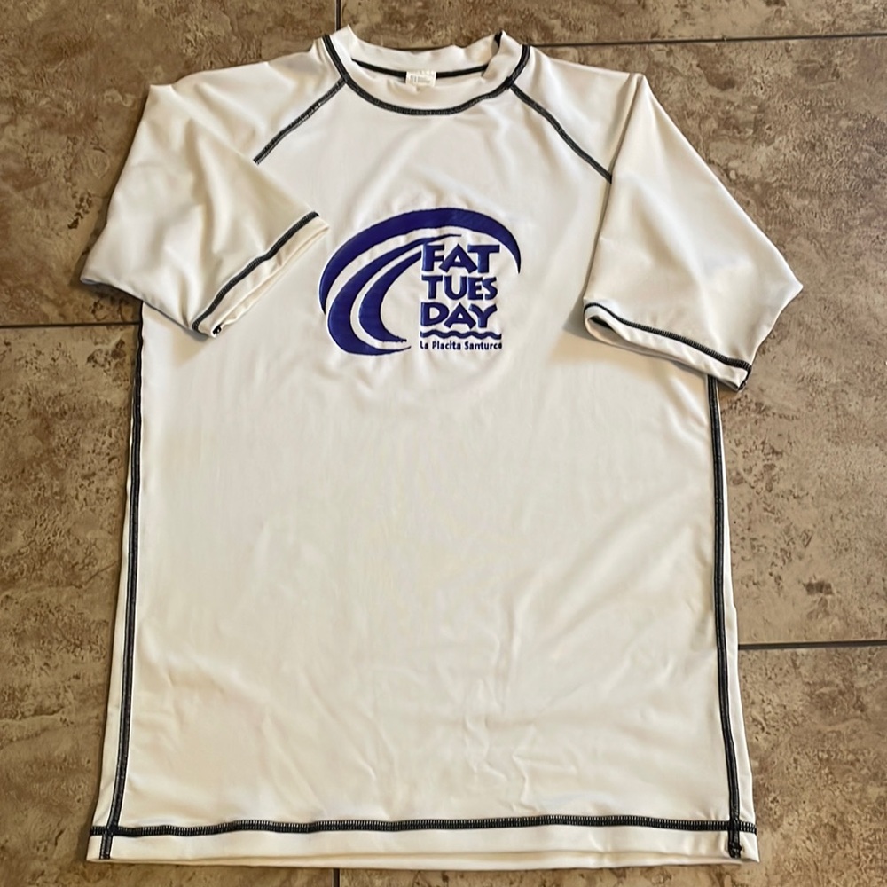 Fat Tuesday Rash Guard - size M
